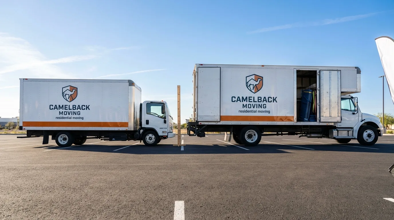 Moving truck size capacity guide in Pittsfield